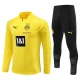 BVB Borussia Dortmund Sweat Fatos de Treino 2023-24 Amarelo