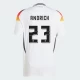 Camisola Futebol Alemanha Andrich #23 UEFA Euro 2024 Principal Homem Equipamento