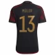 Camisola Futebol Alemanha Thomas Müller #13 Copa do Mundo 2022 Alternativa Homem Equipamento