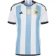Camisola Futebol Argentina Lionel Messi #10 Copa do Mundo 2023 Principal Homem Equipamento