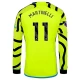 Camisola Futebol Arsenal FC 2023-24 Martinelli #11 Alternativa Equipamento Homem Manga Comprida