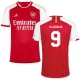 Camisola Futebol Arsenal FC Gabriel Jesus #9 2023-24 UCL Principal Equipamento Homem