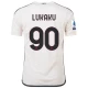 Camisola Futebol AS Roma 2023-24 El Lukaku #90 Alternativa Equipamento Homem