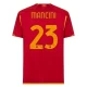 Camisola Futebol AS Roma Mancini #23 2023-24 Principal Equipamento Homem