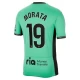 Camisola Futebol Atlético Madrid Alvaro Morata #19 2023-24 Terceiro Equipamento Homem