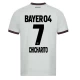 Camisola Futebol Bayer 04 Leverkusen 2023-24 Chicharito #7 Alternativa Equipamento Homem