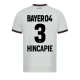 Camisola Futebol Bayer 04 Leverkusen 2023-24 Hincapie #3 Alternativa Equipamento Homem