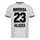 Camisola Futebol Bayer 04 Leverkusen 2023-24 Hlozek #23 Alternativa Equipamento Homem