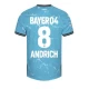 Camisola Futebol Bayer 04 Leverkusen Andrich #8 2023-24 Terceiro Equipamento Homem
