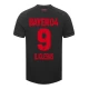 Camisola Futebol Bayer 04 Leverkusen B. Iglesias #9 2023-24 Principal Equipamento Homem