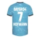 Camisola Futebol Bayer 04 Leverkusen Hofmann #7 2023-24 Terceiro Equipamento Homem