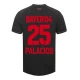 Camisola Futebol Bayer 04 Leverkusen Palacios #25 2023-24 Principal Equipamento Homem
