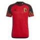 Camisola Futebol Bélgica Romelu Lukaku #9 Copa do Mundo 2022 Principal Homem Equipamento