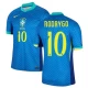 Camisola Futebol Brasileira Rodrygo #10 Copa America 2024 Alternativa Homem Equipamento