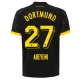 Camisola Futebol BVB Borussia Dortmund 2023-24 Adeyemi #27 Alternativa Equipamento Homem