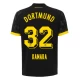 Camisola Futebol BVB Borussia Dortmund 2023-24 Kamara #32 Alternativa Equipamento Homem