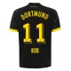 Camisola Futebol BVB Borussia Dortmund 2023-24 Marco Reus #11 Alternativa Equipamento Homem