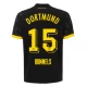 Camisola Futebol BVB Borussia Dortmund 2023-24 Mats Hummels #15 Alternativa Equipamento Homem