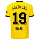 Camisola Futebol BVB Borussia Dortmund Brandt #19 2023-24 Principal Equipamento Homem