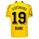 Camisola Futebol BVB Borussia Dortmund Brandt #19 2023-24 Terceiro Equipamento Homem