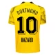 Camisola Futebol BVB Borussia Dortmund Eden Hazard #10 2023-24 Terceiro Equipamento Homem