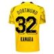 Camisola Futebol BVB Borussia Dortmund Kamara #32 2023-24 Terceiro Equipamento Homem