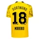 Camisola Futebol BVB Borussia Dortmund Moukoko #18 2023-24 Terceiro Equipamento Homem
