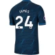 Camisola Futebol Chelsea FC 2023-24 James Rodríguez #24 Alternativa Equipamento Homem