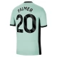 Camisola Futebol Chelsea FC Palmer #20 2023-24 Terceiro Equipamento Homem