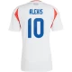 Camisola Futebol Chile Alexis Sánchez #10 Copa America 2024 Alternativa Homem Equipamento