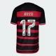 Camisola Futebol CR Flamengo Rossi #17 2024-25 Principal Equipamento Homem