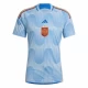 Camisola Futebol Espanha Alvaro Morata #7 Copa do Mundo 2022 Alternativa Homem Equipamento