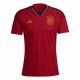 Camisola Futebol Espanha Alvaro Morata #7 Copa do Mundo 2022 Principal Homem Equipamento