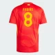 Camisola Futebol Espanha Fabian #8 UEFA Euro 2024 Principal Homem Equipamento