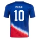 Camisola Futebol Estados Unidos Christian Pulisic #10 Copa America 2024 Alternativa Homem Equipamento