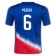 Camisola Futebol Estados Unidos Musah #6 Copa America 2024 Alternativa Homem Equipamento