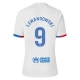 Camisola Futebol FC Barcelona 2023-24 Robert Lewandowski #9 Alternativa Equipamento Homem