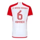 Camisola Futebol FC Bayern München Joshua Kimmich #6 2023-24 Principal Equipamento Homem