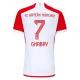 Camisola Futebol FC Bayern München Serge Gnabry #7 2023-24 Principal Equipamento Homem