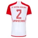 Camisola Futebol FC Bayern München Upamecano #2 2023-24 Principal Equipamento Homem