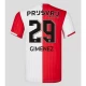 Camisola Futebol Feyenoord Gimenez #29 2023-24 Principal Equipamento Homem