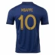 Camisola Futebol França Kylian Mbappé #10 Copa do Mundo 2022 Principal Homem Equipamento
