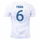 Camisola Futebol França Paul Pogba #6 Copa do Mundo 2022 Alternativa Homem Equipamento
