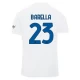 Camisola Futebol Inter Milan 2023-24 Nicolo Barella #23 Alternativa Equipamento Homem