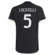 Camisola Futebol Juventus FC Locatelli #5 2023-24 Terceiro Equipamento Homem