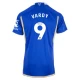 Camisola Futebol Leicester City Jamie Vardy #9 2023-24 Principal Equipamento Homem