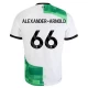Camisola Futebol Liverpool FC 2023-24 Trent Alexander-Arnold #66 Alternativa Equipamento Homem