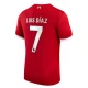 Camisola Futebol Liverpool FC Luis Diaz #7 2023-24 Principal Equipamento Homem