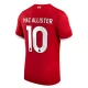 Camisola Futebol Liverpool FC Mac Allister #10 2023-24 Principal Equipamento Homem