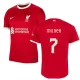 Camisola Futebol Liverpool FC Milner #7 2023-24 UCL Principal Equipamento Homem